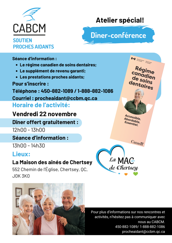 Dîner Conférence Proche aidant Matawinie 7 image CABCM